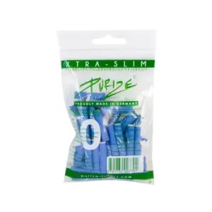 Purize Aktivkohlefilter XTRA Slim, 5,9mm Farbe Blau - VE: 20 x 50 Filter