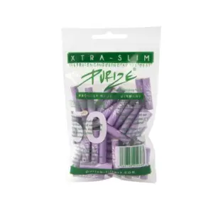 Purize Aktivkohlefilter XTRA Slim, 5,9mm Farbe Flieder - VE: 20 x 50 Filter