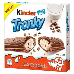 Kinder Tronky VE: 20 Packungen mit 5 Stück x 90g
