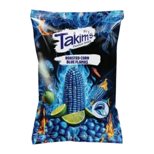 Takim's Roasted Corn Blue Flamas VE: 15 Packungen x 100g
