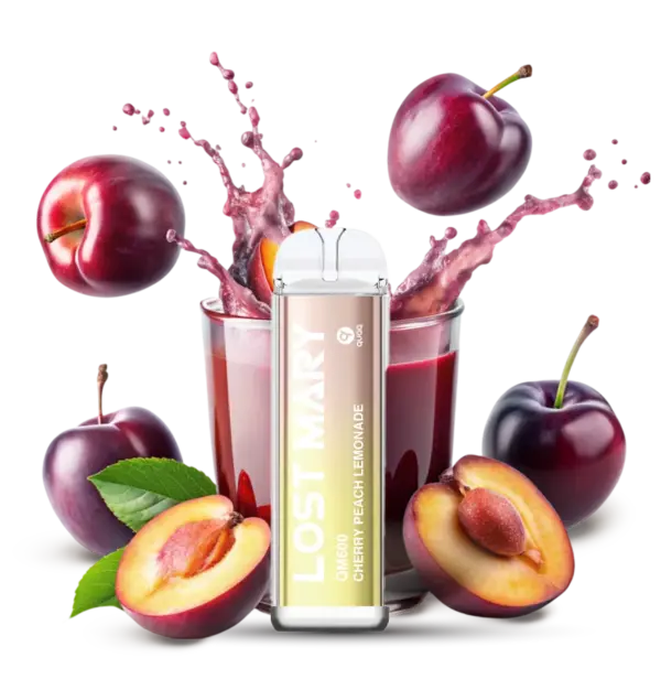 Cherry Peach Lemonade