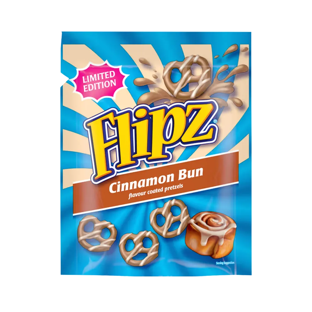 Flipz Cinnamon Bun VE: 6 Packungen x 90g