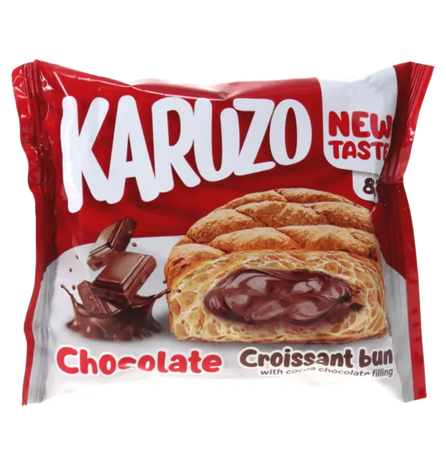 Karuzo Croissant Chocolate Cream VE: 24 Stück a 82g