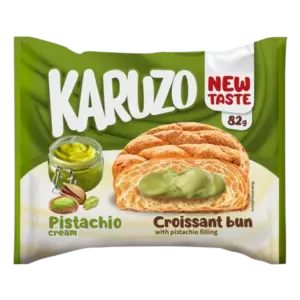Karuzo Croissant Pistaziencreme VE: 24 Stück a 82g