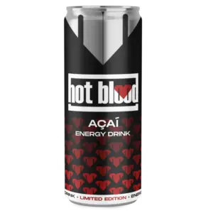 Hot Blood Energy Acai VE: 24 Dosen a 0,25l