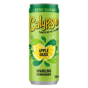 Calypso Apple Oasis ZERO Sugar VE: 12 Stück a 0,33l