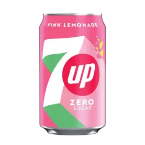 7up - Pink Lemonade Zero VE: 24 x 330ml