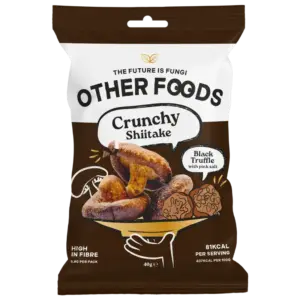 Other Foods Crunchy Shiitake Black Truffle with Pink Salt VE: 8 x 40g