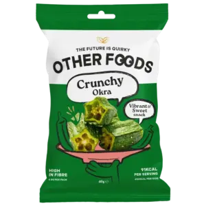 Other Foods Okra Crispy ChipsVE: 8 x 40g