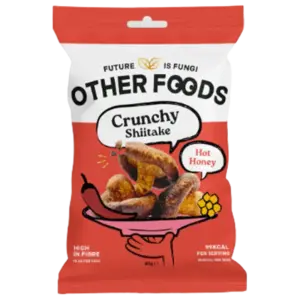Other Foods Crunchy Shiitake Hot Honey Crispy Chips VE: 8 x 40g