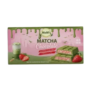 MeM's Matcha Chocolate Strawberry Cream VE: 12 x 100g