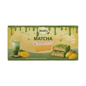MeM's Matcha Chocolate Mango Cream VE: 12 x 100g