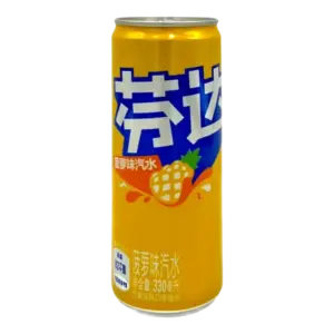 Fanta Pineapple China VE: 24 x 330ml