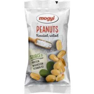 Mogyi Erdnüsse (geröstet, gesalzen) VE: 40 x 50g