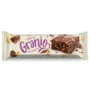 Granio - Milchschokolade Erdnuss Bar VE: 24 x 40g