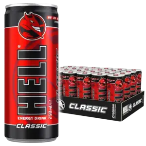 Hell Energy Drink – Classic VE: 24 x 250ml