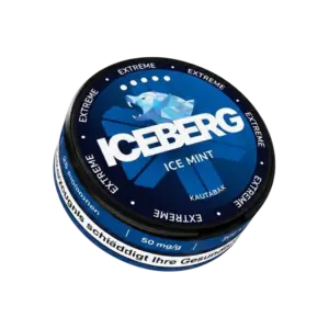 ICEBERG Extreme Kautabak Ice Mint – Nikotin 50 mg/g VE: 10 Stück
