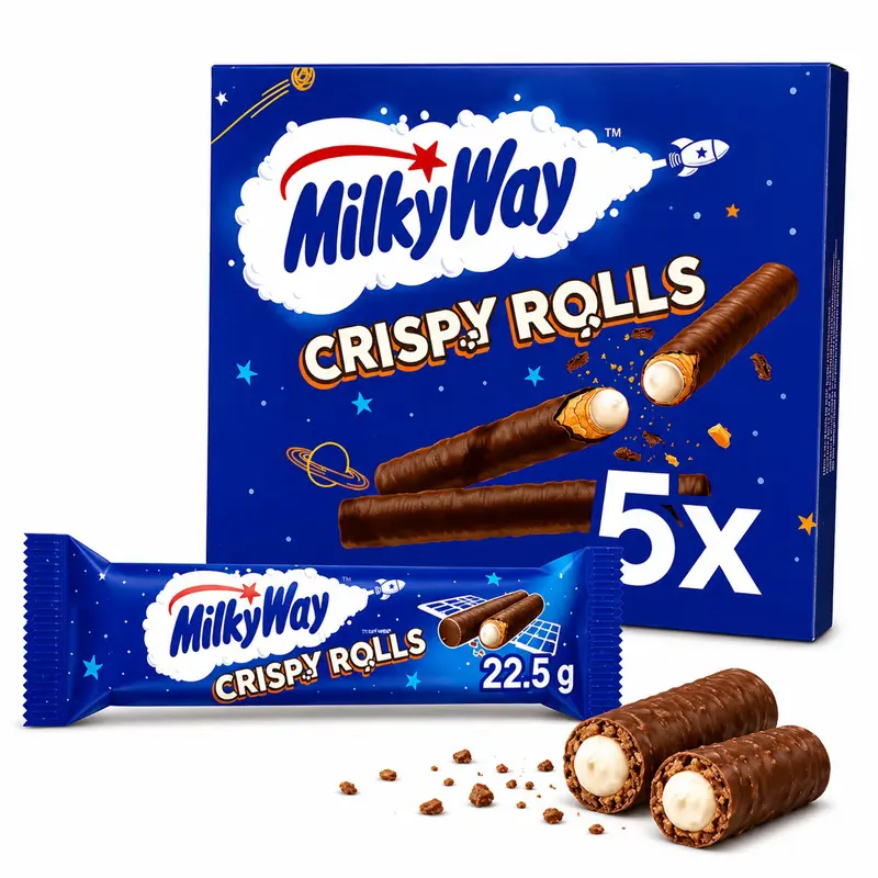 Milky Way Crispy Roll VE: 14 x 113g