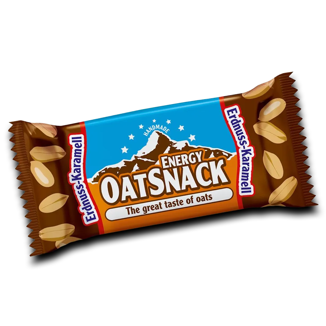 EnergyOatSnack – Erdnuss Karamell VE: 15 x 65g