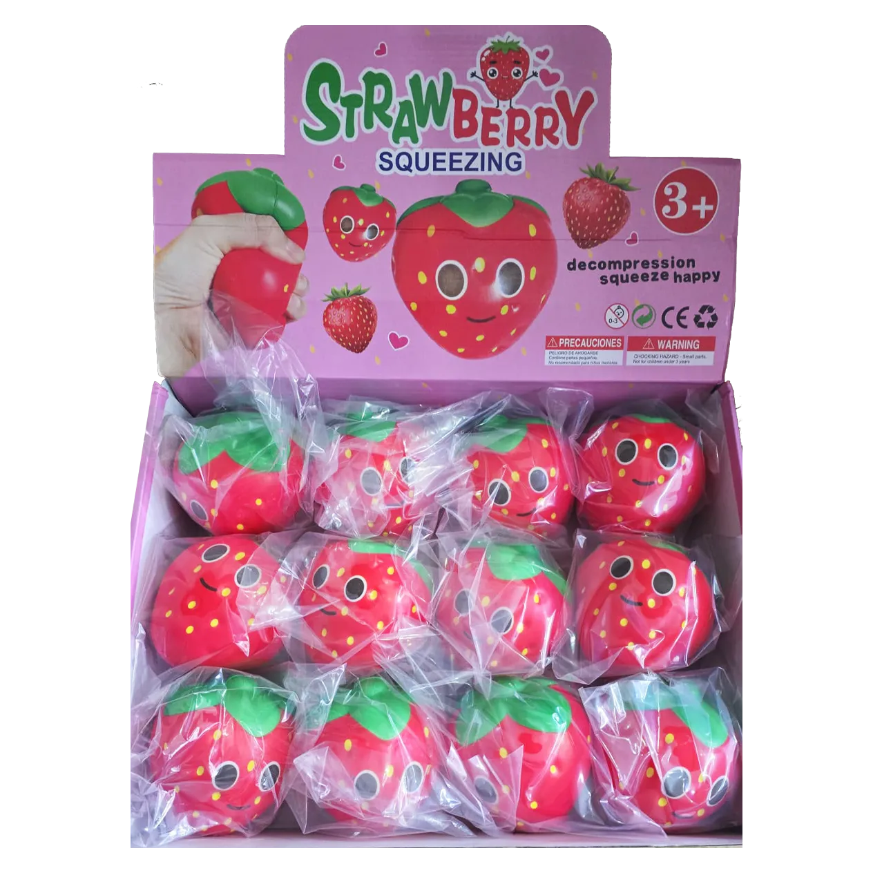 Squeezing Strawberry VE: 12 Stück