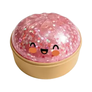 Glitzer Dumpling Squishy VE: 12 Stück