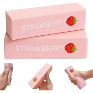 Butter Squishy Rosa Groß VE: 12 Stück