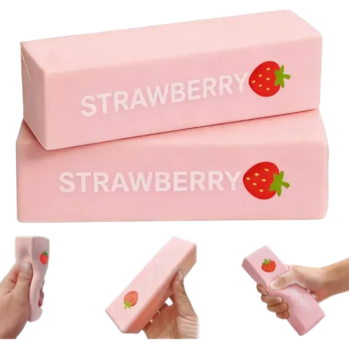 Butter Squishy Rosa Groß VE: 12 Stück