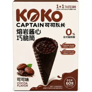 Koko Captain Cocoa Lava Filled Crispy Cone VE: 24 x 60g