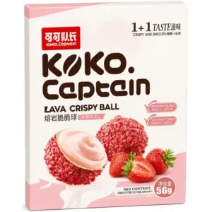 Koko Captain Lava Crispy Balls Strawberry VE: 24 x 56g
