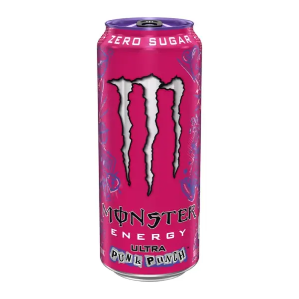 Monster Ultra Punk Punch ZERO VE: 24 x 473ml
