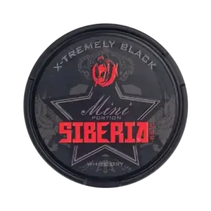 Siberia White Dry Black Mini Nikotin 43mg/g VE: 10 Stück