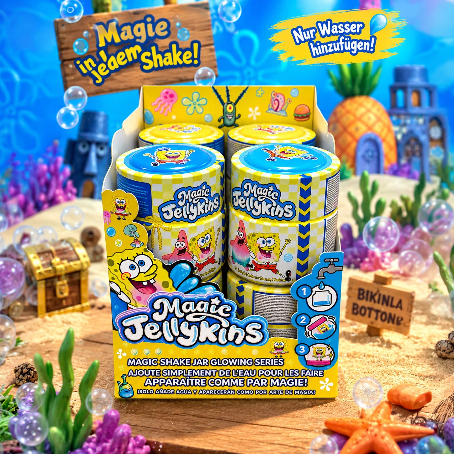 Magic Jellykins Spongbob VE: 8 Stück