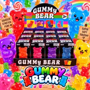 Squishy Gummy Bear VE: 12 Stück