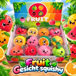 Squishy Fruit NEW VE: 12 Stück