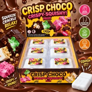 Crispy Choco White klein VE: 12 Stück