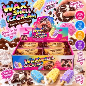 Crispy Wax Shell Ice Cream VE: 12 Stück
